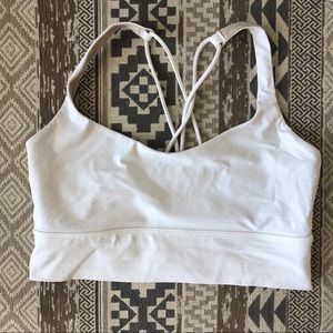 Lululemon Energy Bra, size 8, white